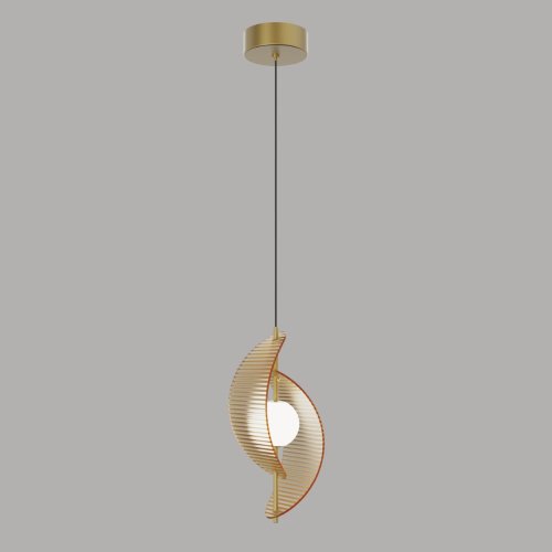 MD24030035-1A brass/amber Светильник подвесной Delight Collection MD24030035 MD24030035-1A brass/amber