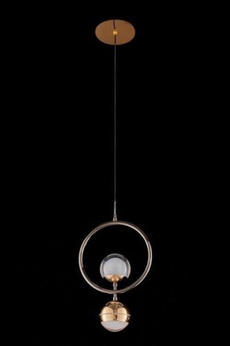 LE7709/1L Black Chrome/Gold Светильник подвесной LEON Lilith LE7709/1L Black Chrome/Gold