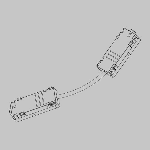 L - соединитель питания для шинопровода трековой системы SMART LINE 220В IMEX Smart Line IL.0050.4002-BK