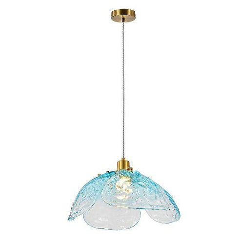 V000521 Светильник подвесной Indigo Amore V000521 11051/1P Blue
