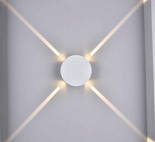 Уличный настенный светильник SWG DesignLed GW GW-A131-4-4-WH-WW