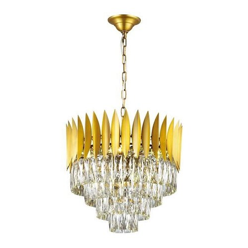Подвесная хрустальная люстра Valetta Odeon Light 4124/12