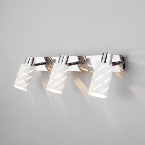 20090/3 белый/хром Светильник спот Eurosvet Fente 20090/3 белый/хром