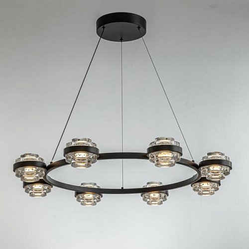 MD22030002-8A black Подвесная люстра Delight Collection Indiana MD22030002-8A black