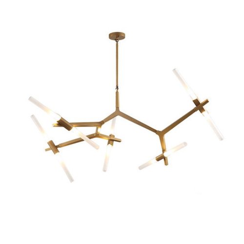 Люстра на штанге Delight Collection Agnes 9078/10 gold