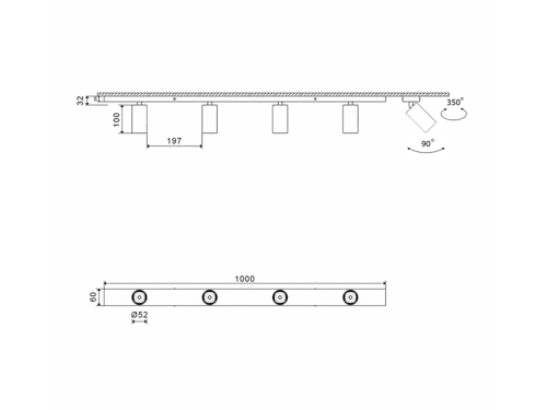 00-00004876 Сменное крепление M14 для светильников VILLY, SWG PRO 00-00004876