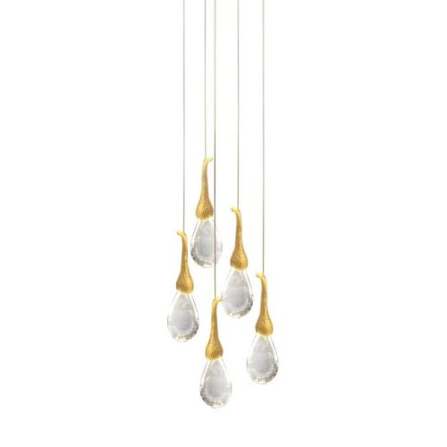 OMG07287-5 gold Светильник подвесной Delight Collection Seed OMG07287-5 gold