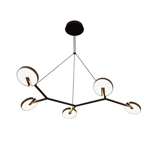 P0055-5A black Подвесная люстра Delight Collection 0055 P0055-5A black