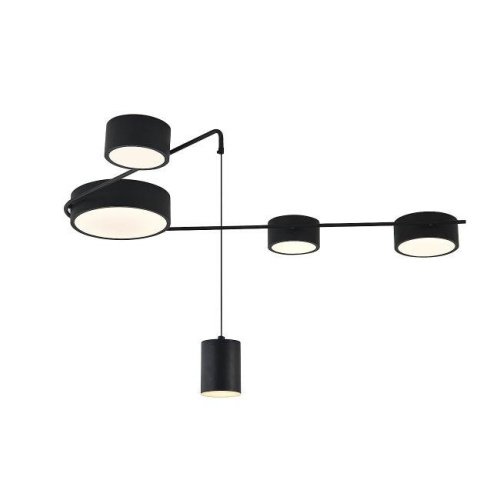 V000161L Светильник подвесной Indigo Modulo V000161L 14028/5С Black