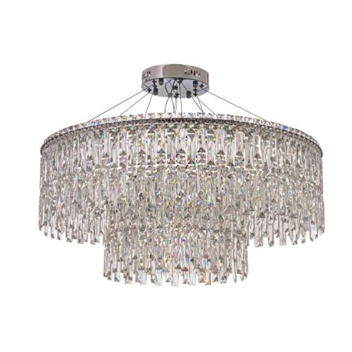 Подвесная люстра Arti Lampadari Ovindoli Nickel Ovindoli L 1.5.80+40.100 N