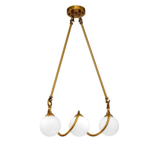 Светильник подвесной Delight Collection KG1212P KG1212P-3 brass