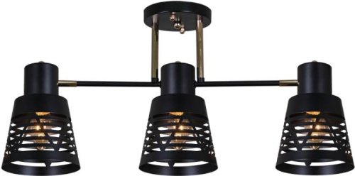 Потолочная люстра 06074-3.3-03 BK+FG