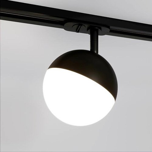Glob GX53 Черный (MRL 1015) однофазный Трековый светильник Elektrostandard Glob Glob GX53 Черный (MRL 1015) однофазный