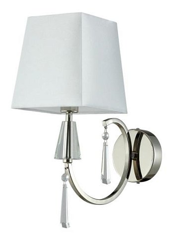 Настенное бра Crystal Lux Marsela MARSELA AP1 NICKEL