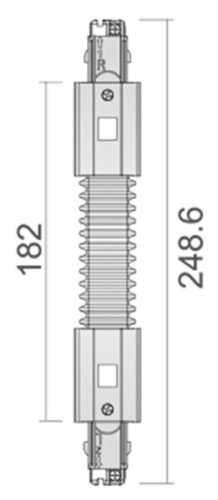Соединитель для 3-х фазной системы лево-право Deko-Light D Line 710041