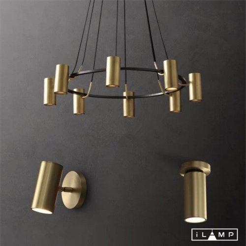 8860W BR-BK Светильник спот iLamp Plum 8860W BR-BK