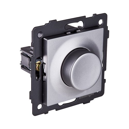 REA-048GY Светорегулятор для светодиодных ламп, проходной, 500W, серый Kollinger REA-048GY для Aspekt, Eleganz, Reflex