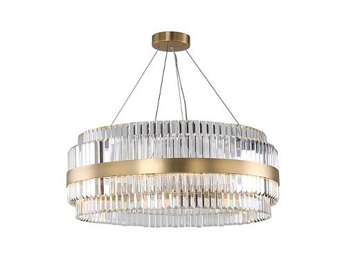 Подвесная люстра Newport Kelly 10242/80 brass