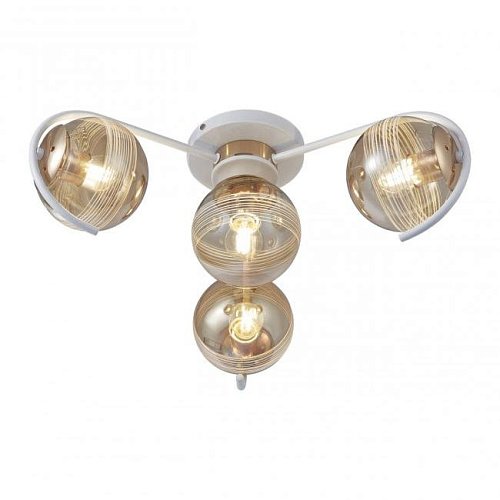 326208/3+1 WH+FG Потолочная люстра Arte Milano AMALFI 326208/3+1 WH+FG