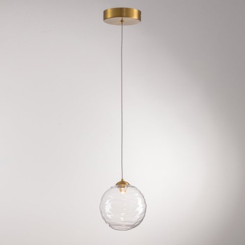 MD25030001-1A brass/clear Светильник подвесной Delight Collection MD25030001 MD25030001-1A brass/clear