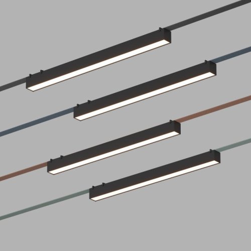 Трековый светильник Denkirs Belty linear DK5676-BK
