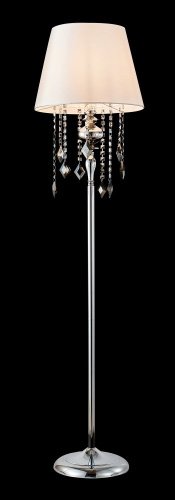 MERCEDES PT1 CHROME/SMOKE Торшер Crystal Lux Mercedes MERCEDES PT1 CHROME/SMOKE