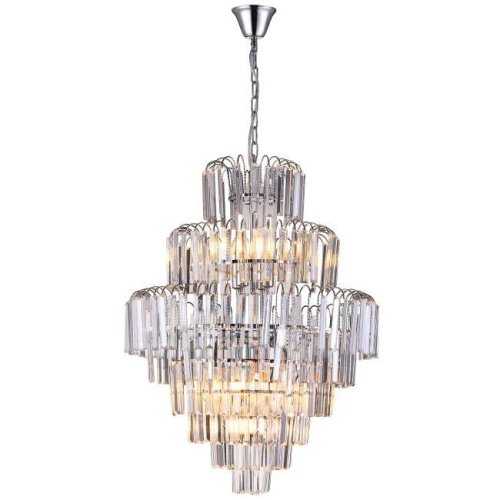 NIAGARA 81424/12C CHROME Подвесная люстра Natali Kovaltseva Niagara NIAGARA 81424/12C CHROME