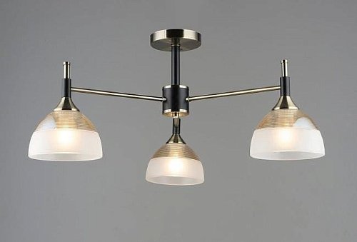 Потолочная люстра Wedo Light Olis WD3617/3C-AB-BK-WT