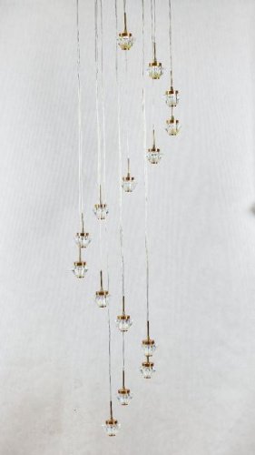 Люстра каскадная Gerhort G52140 G52143/15BRS RNB