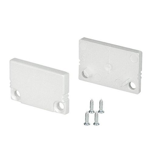 024335 Пара заглушек (без отверстия) для профиля SL-SLIM20-H13 Arlight SL-SLIM 024335