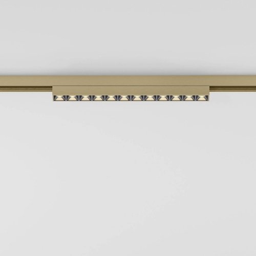 Трековый светильник Elektrostandard Line Magnetic Brass Line Трековый светильник 10W 3000K (латунь) 85528/01