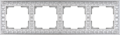 Рамка Werkel Antik WL07-Frame-04/Рамка на 4 поста (жемчужный)