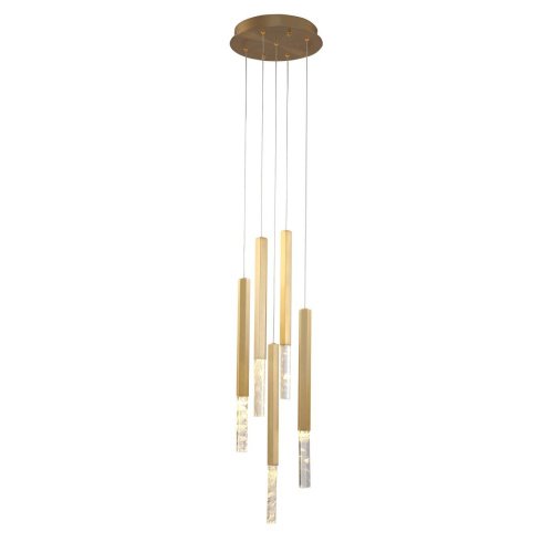 MD7747-5A brass Светильник подвесной Delight Collection Vita MD7747-5A brass