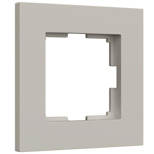 W0012917/ Рамка на 1 пост Slab (дымчатый софт) Рамка Werkel W0012917/ Рамка на 1 пост Slab (дымчатый софт)