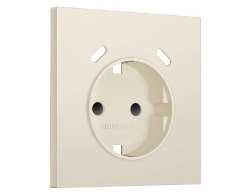 SP3305 SP3305 Лицевая панель SIGMA (Бежевый матовый) для электрической розетки с/з со шторками 2USB C+C QUANT PRO