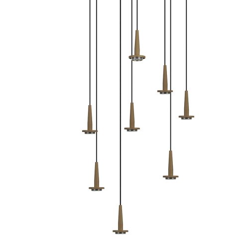 Люстра подвесная БЕЗ плафонов (8) Mantra Andromeda 8933