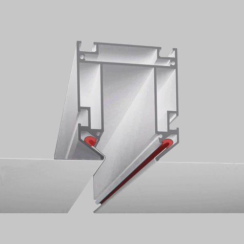 Профиль для монтажа SMART LINE 220В в натяжной ПВХ потолок (S25) IMEX Smart Line IL.0050.3300-2-AL