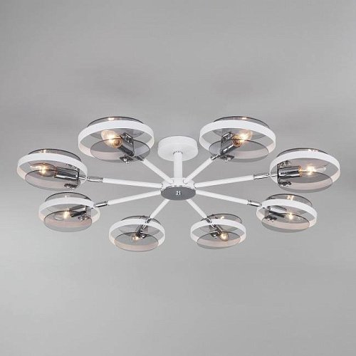 Потолочная люстра Eurosvet Gallo 70121/8 белый Smart
