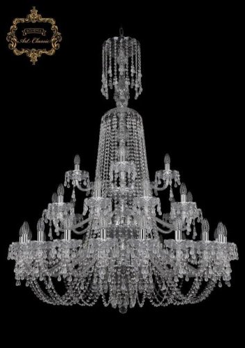 11.24.20+10+5.400.3d.XL-95.Cr.V0300 Подвесная хрустальная люстра 11.24 Art Classic 11.24.20+10+5.400.3d.XL-95.Cr.V0300