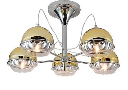 LDC 1029-5 GD Потолочная люстра Lumina Deco Veroni LDC 1029-5 GD