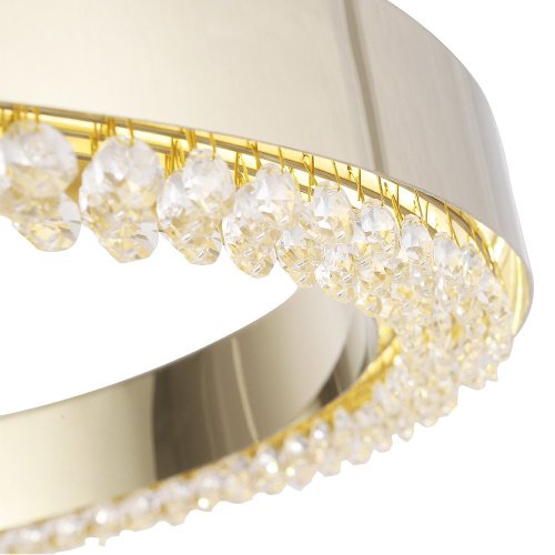 SATURN SP90W LED GOLD Подвесная люстра Crystal Lux Saturn SATURN SP90W LED GOLD
