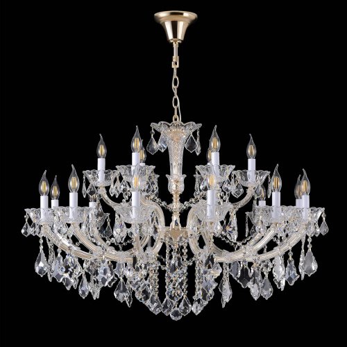 Подвесная люстра CRISTELLE Crystal Lux CRISTELLE SP12+6 GOLD