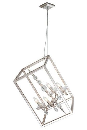 Подвесная люстра Lucia Tucci Inessa INESSA 3850.4 silver
