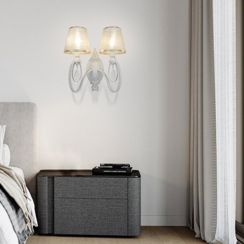 347203/2W WT+G Настенное бра Arte Milano Am347203 347203/2W WT+G