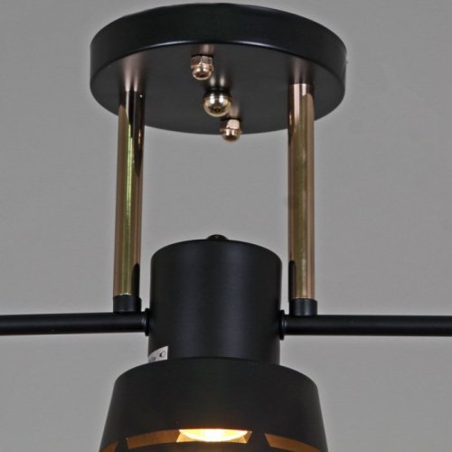 Потолочная люстра 06074-3.3-03 BK+FG