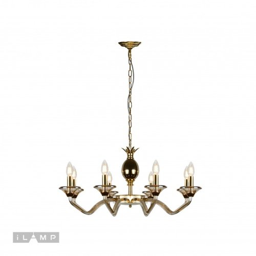 YT2049-8 GD+COG Люстра подвесная Flo iLamp YT2049-8 GD+COG