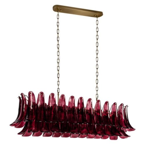 Подвесная люстра Lilou Loft It 10600/1200R Burgundy