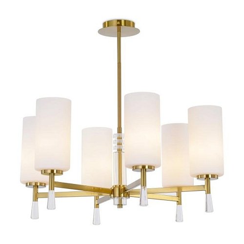 FR2031PL-06BS Люстра на штанге Freya Chic FR2031PL-06BS