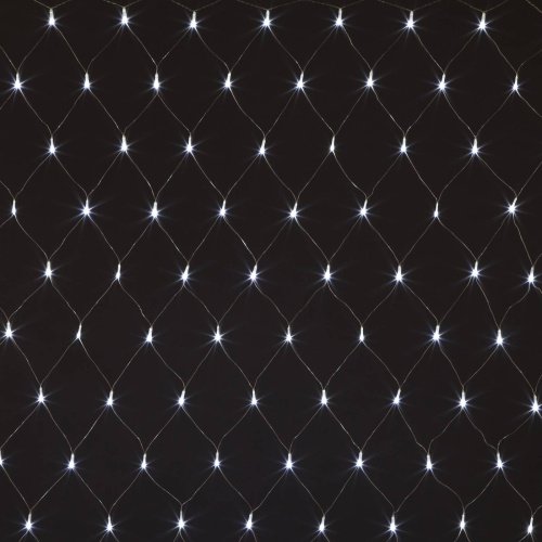 Гирлянда-дождь Eurosvet 300-001 300-001 белый 1,5*1,5м IP20