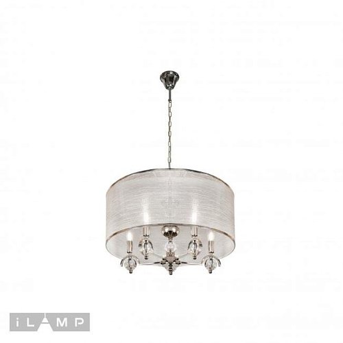 Люстра подвесная Chelsea iLamp P2400-5 Nickel